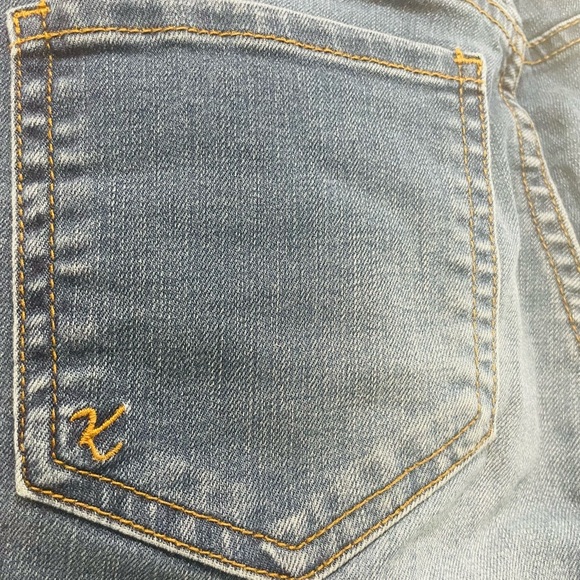 Kut from the Kloth Dark blue Wash toothpick Skinny ankle Jeans womens 6 S - Picture 6 of 11
